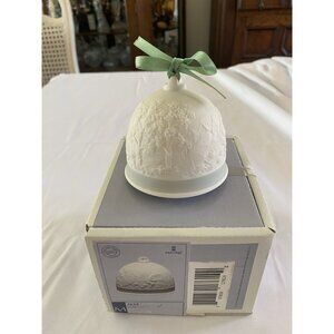 1991 Lladro Retired Summer Bell Campana Primavera Ceramic Box Sailboat Beach Sun